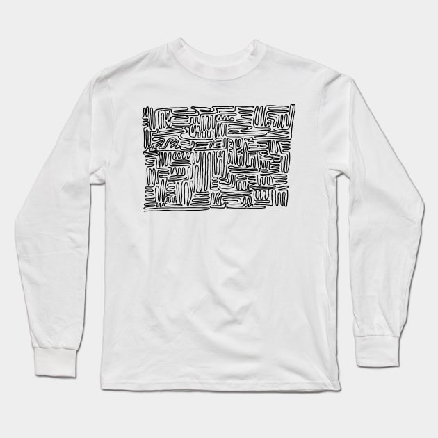 Labyrinth Long Sleeve T-Shirt by olxmichaila